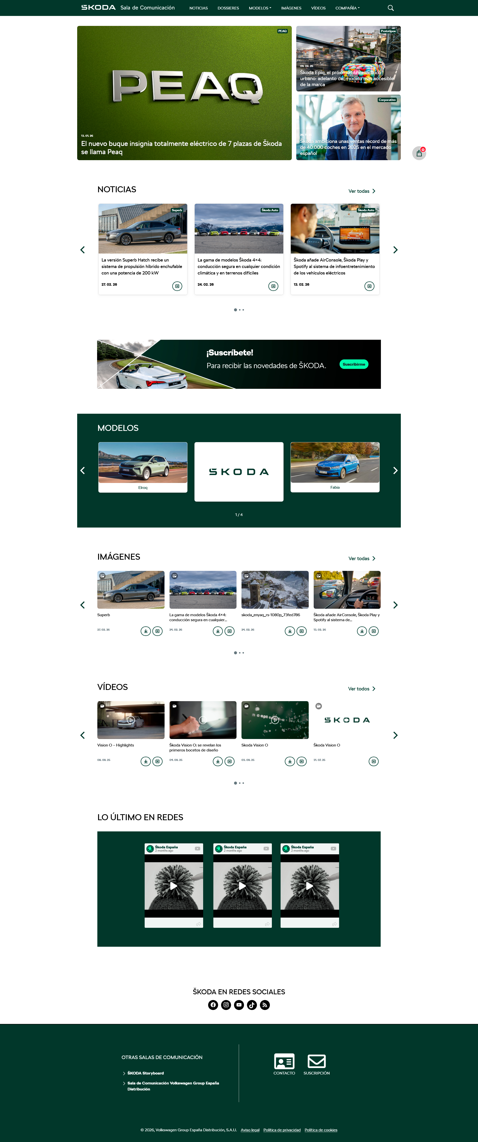 Škoda - Sala de Comunicación