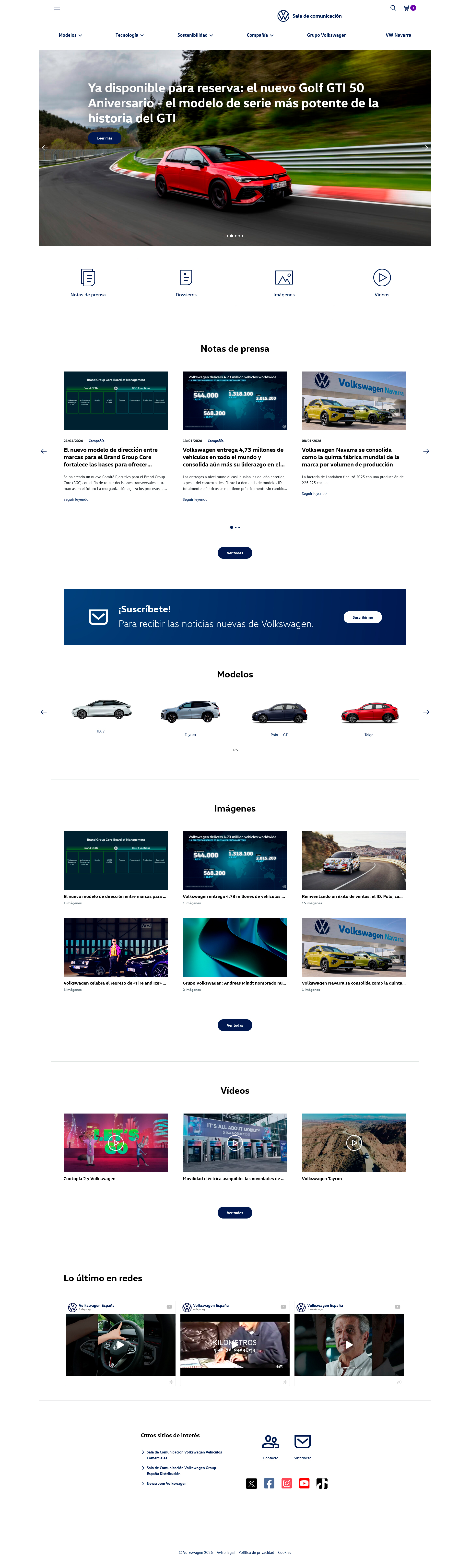 Volkswagen - Sala de Comunicación